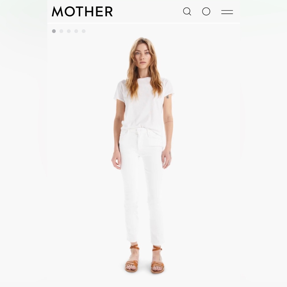 NWOT Mother The Mid Rise Dazzler Ankle 👖💕
